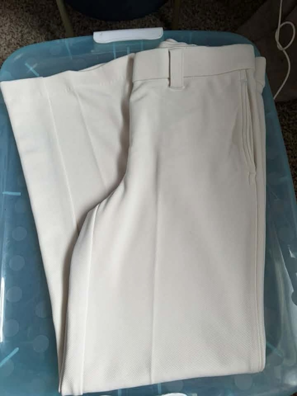 Jules & Leopold Cream Flat-Front Men's Dress Shorts